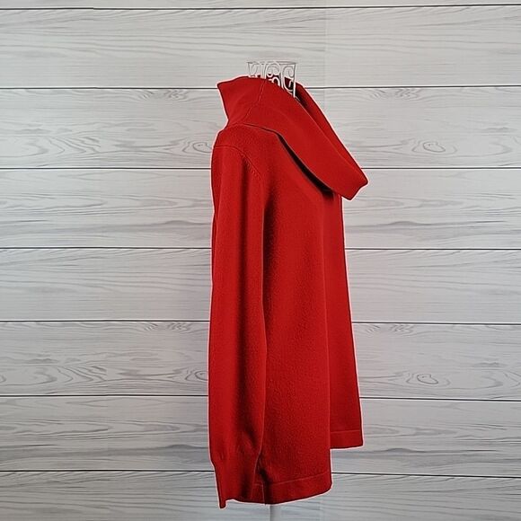 French Connection Mars red cowel neck tunic sweater Size L - Picture 5 of 10